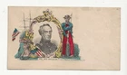 ORIGINAL 1860s CIVIL WAR PATRIOTIC COVER - HALLECK - FLAG - ANCHOR - MAGNUS
