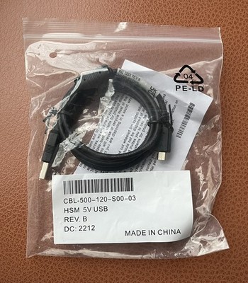 OEM Honeywell CBL-500-300-S00 USB Cable Type A HSM 5V USB 3M Rev .B DC:2251 NEW!