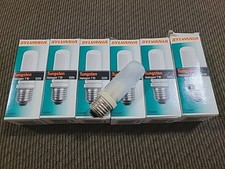 6 Pieces Of NEW SYLVANIA 150T10/HAL/F TUNGSTEN HALOGEN BULB T10 120V 150W 18895