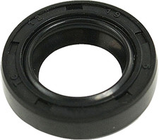 Metric Rotary Shaft Oil Seal 12X19X5Mm TC Double Lips Rubber, Black