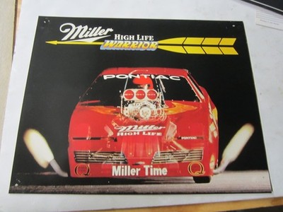 NHRA Original 83 Dale Pulde Miller High Life WARRIOR FunnyC Drag Racing Handout
