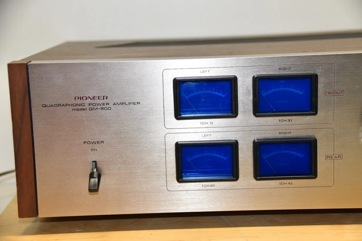 Pioneer QM‑800 Quadraphonic Power Amplifier Endstufe technisch & optisch in TOP