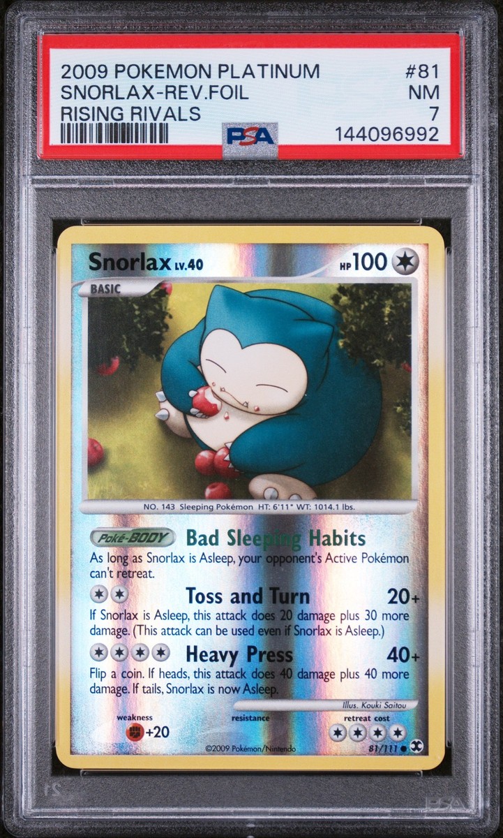 RRR カードダス アニコレ Snorlax 81/111 Rising Rivals Reverse Holo for sale online | eBay