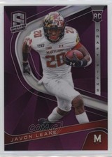 2020 Panini Chronicles Draft Picks Spectra Purple Prizm 70/99 Javon Leake 14md