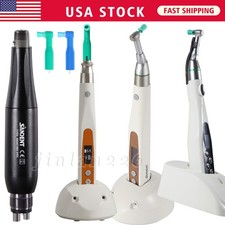 Dental Cordless Electric Hygiene Prophy Handpiece 360° Swivel / Air Motor 4Holes