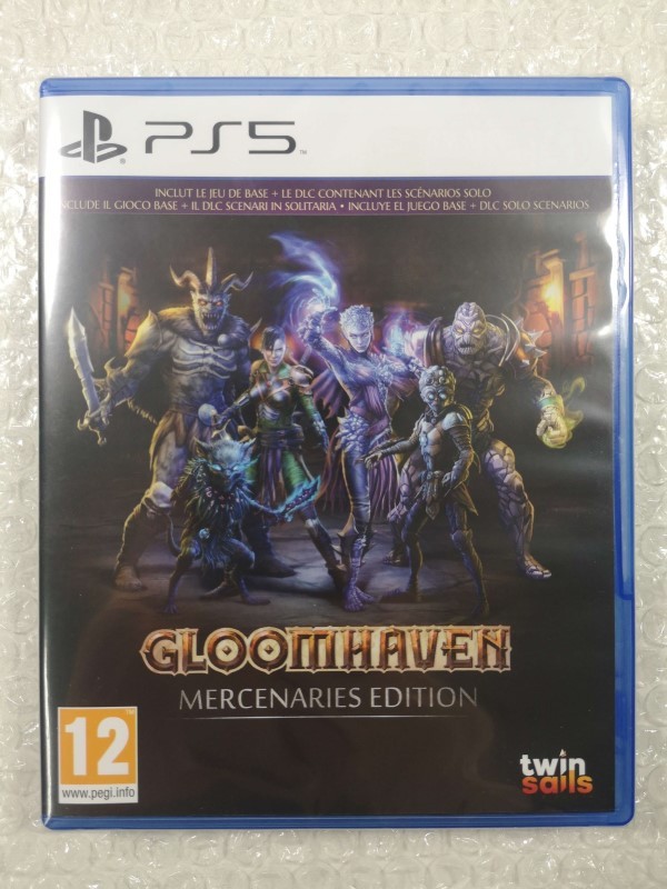 GLOOMHAVEN - MERCENARIES EDITION PS5 EURO NEW (GAME IN ENGLISH/FR/DE/ES)
