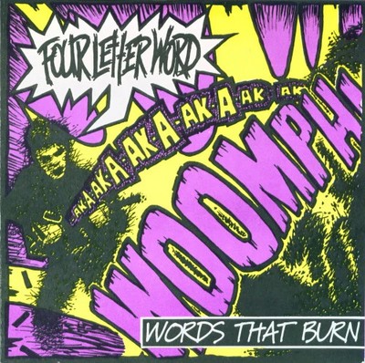 USED: Four Letter Word - Words That Burn (7'', EP) vinyl - grading in description
