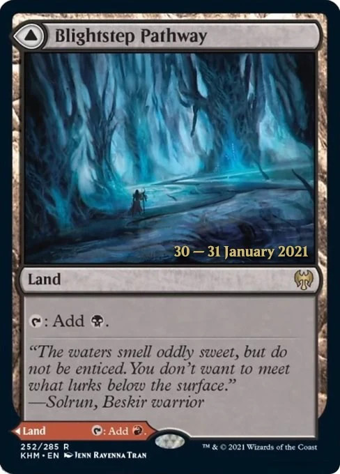 MTG Foil - Blightstep Pathway - 252 / NM / English