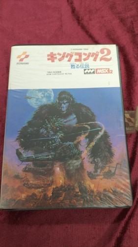 Jeu Vidéo King Kong 2 Pour MSX2 - Konami 1986 - Testé Et Fonctionnel - Vendeur Pro