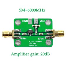 5M~6000MHz Gain 20dB RF Ultra Wideband Medium Power Amplifier Module 5M~6GHz-