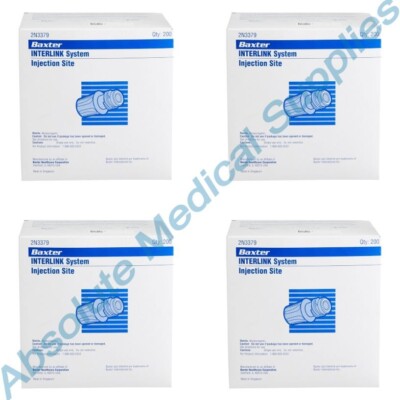 *800-Pieces* Baxter Interlink System Sterile 2N3379