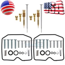 Carb Gaskets Jet Rebuild Kit For KAWASAKI EX250F EX250 250 NINJA 250R 1988-07