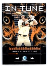 2024 Bowman Draft #IT-9 James Tibbs III In Tune