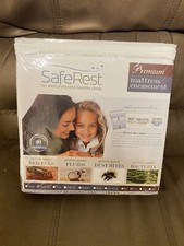 SafeRest Premium Mattress Protector Encasement Twin XL Size Waterproof