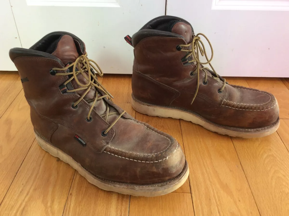 Redwing no.2415 Brown Leather Traction Tred WP Safety Toe Men s