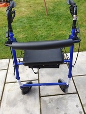 drive R8 Lightweight 4 wheel rollator  with folding seat