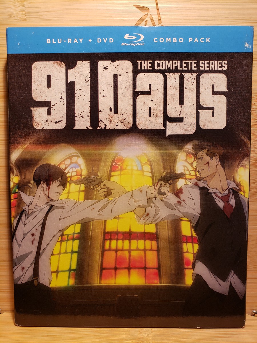 91 Days Complete Series Blu-ray (4 Disc Set) with Slipcover! Mafia