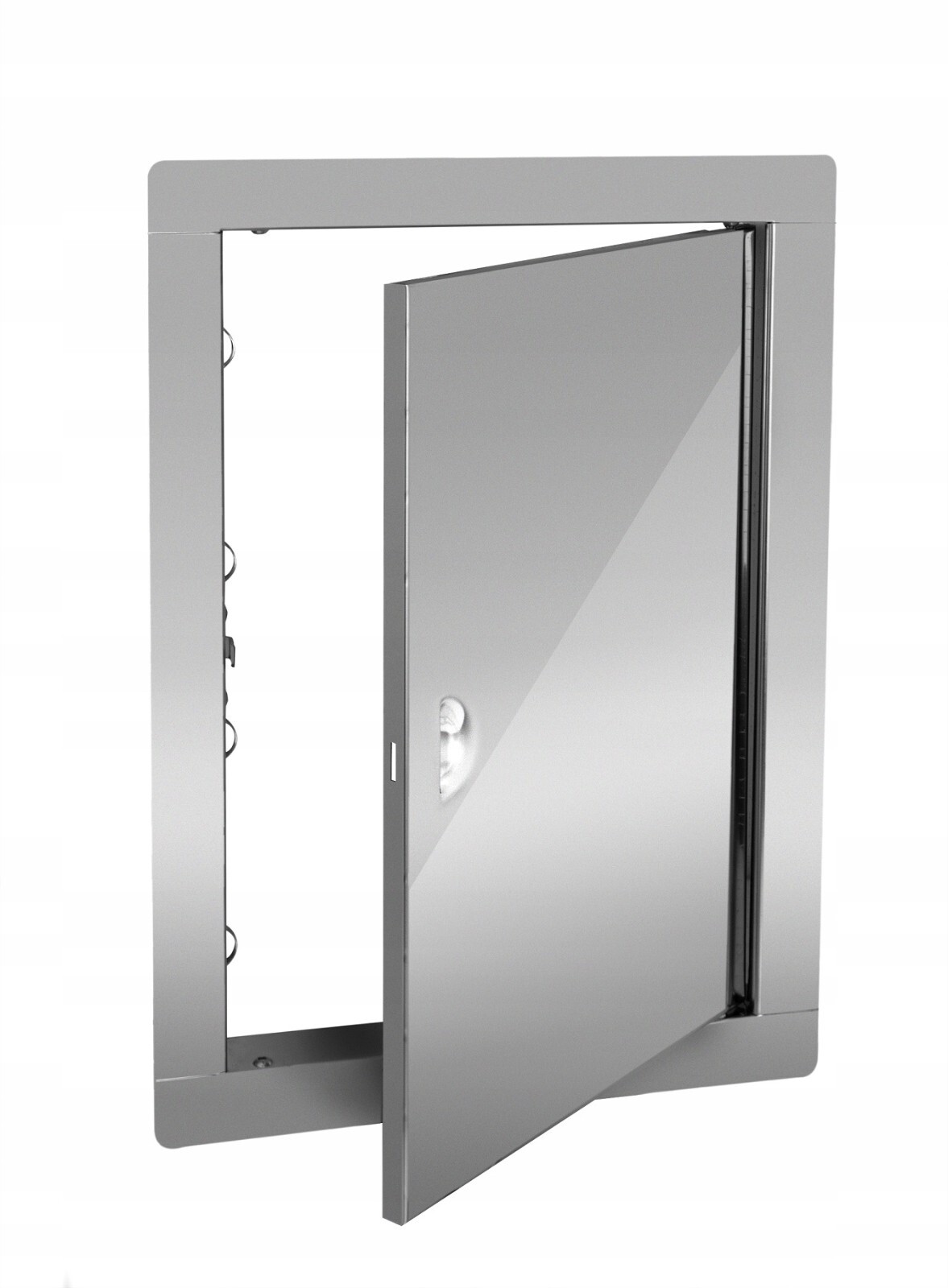 200x200mm Metall Revisionsklappe Anthrazit - Stahl Wartungsklappe Für Decken/Wände