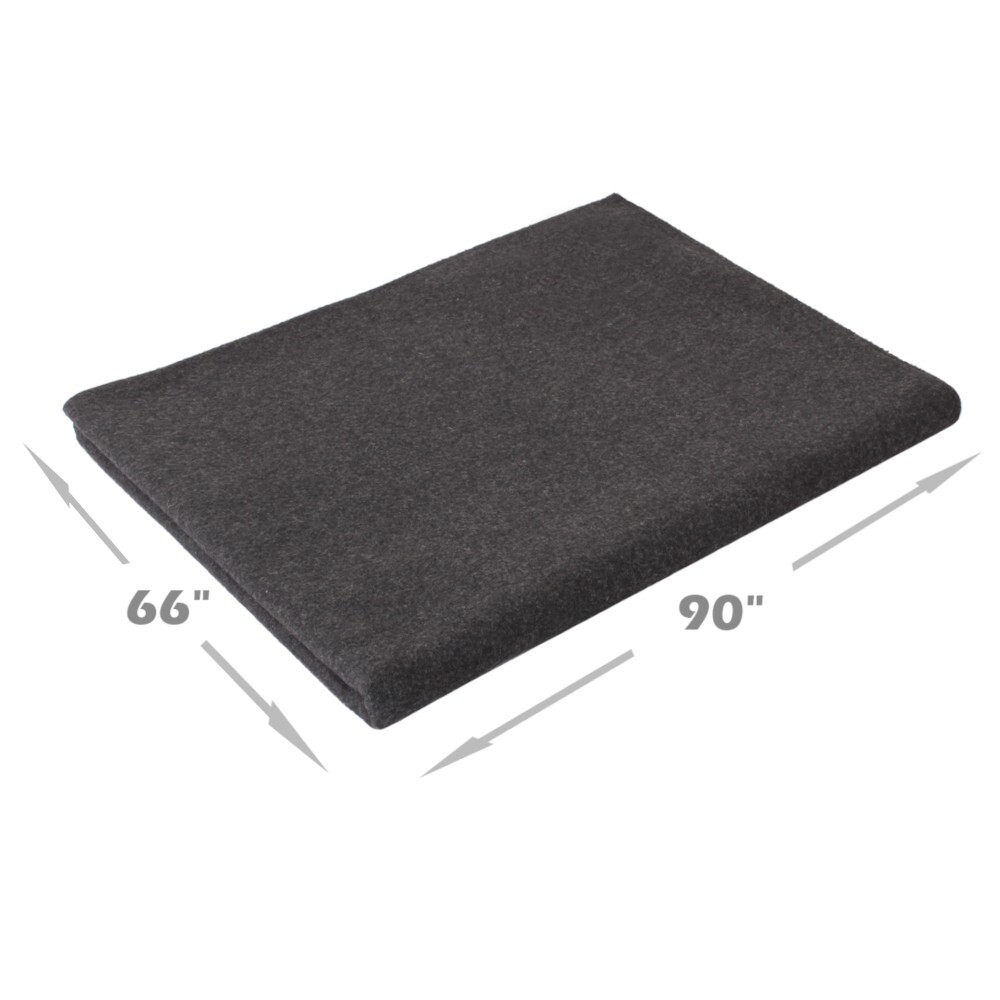 Gray Wool Rescue Survival Blanket - Rothco 90
