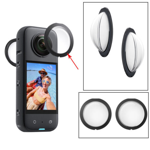 2x Kamera Objektivschutz Kappe Gehäuse Abdeckung Schutzhülle für Insta360 One X3 Sport - Bild 1 von 6