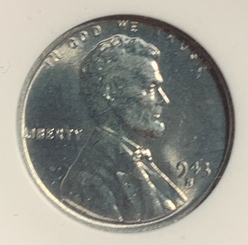 1943-S Lincoln Cent ANACS MS 66. Lustrous, Brilliant GEM! - Picture 2 of 4
