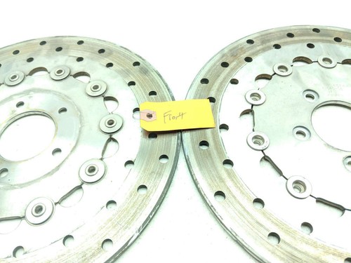 08 Harley Davidson Dyna Fat Bob FXDF Front Wheel Disc Brake Rotors - Picture 2 of 7
