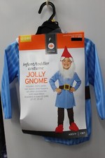 JOLLY GNOME COSTUME 12M-24M Baby Toddler Mythical Garden Boys Girls Unisex NEW