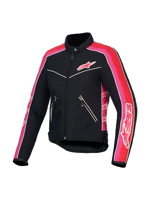 Alpinestars Stella T-Dyno WR Damen Motorrad Textil Jacke Gr. XL Schwarz Rot Pink