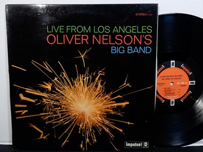 OLIVER NELSON Big Band Live From Los Angeles LP IMPULSE AS-9153 STEREO 1968 Jazz