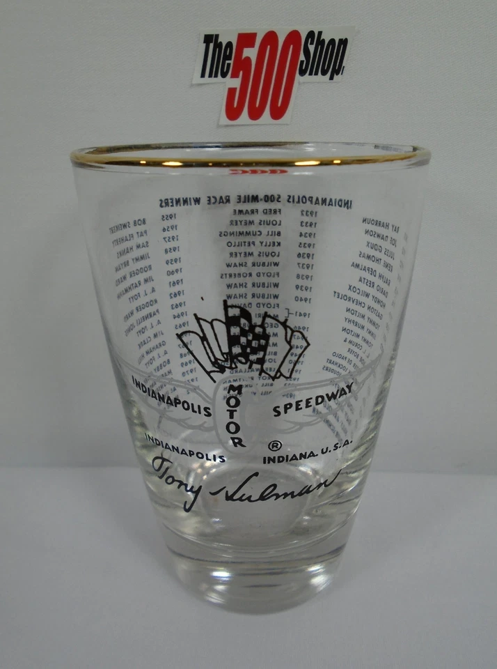 1972 IMS Indianapolis Motor Speedway Indianapolis 500 Стеклянная Марка Донохью - Изображение 2 из 4