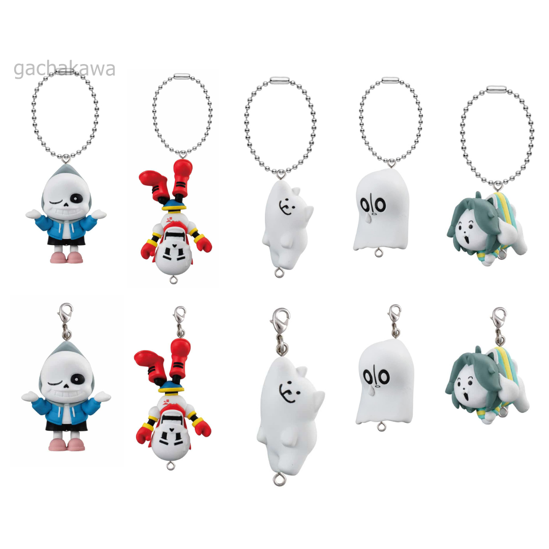 Undertale Pinch And Connect Mascot Gashapon Capsule Toy Japan 2025