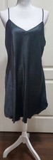 Ladies Nylon Night Gown -Andra Lingerie - Italy - Black - Short - Size 6