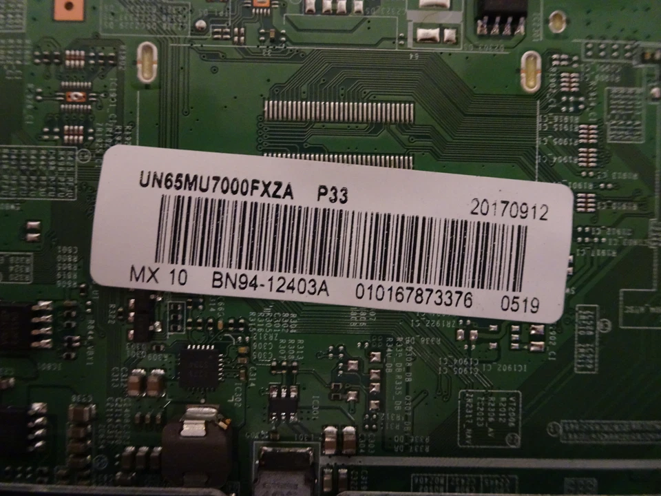 Placa base Samsung UN65MU7000FXZA BN94-12403A Foto 2 de 2