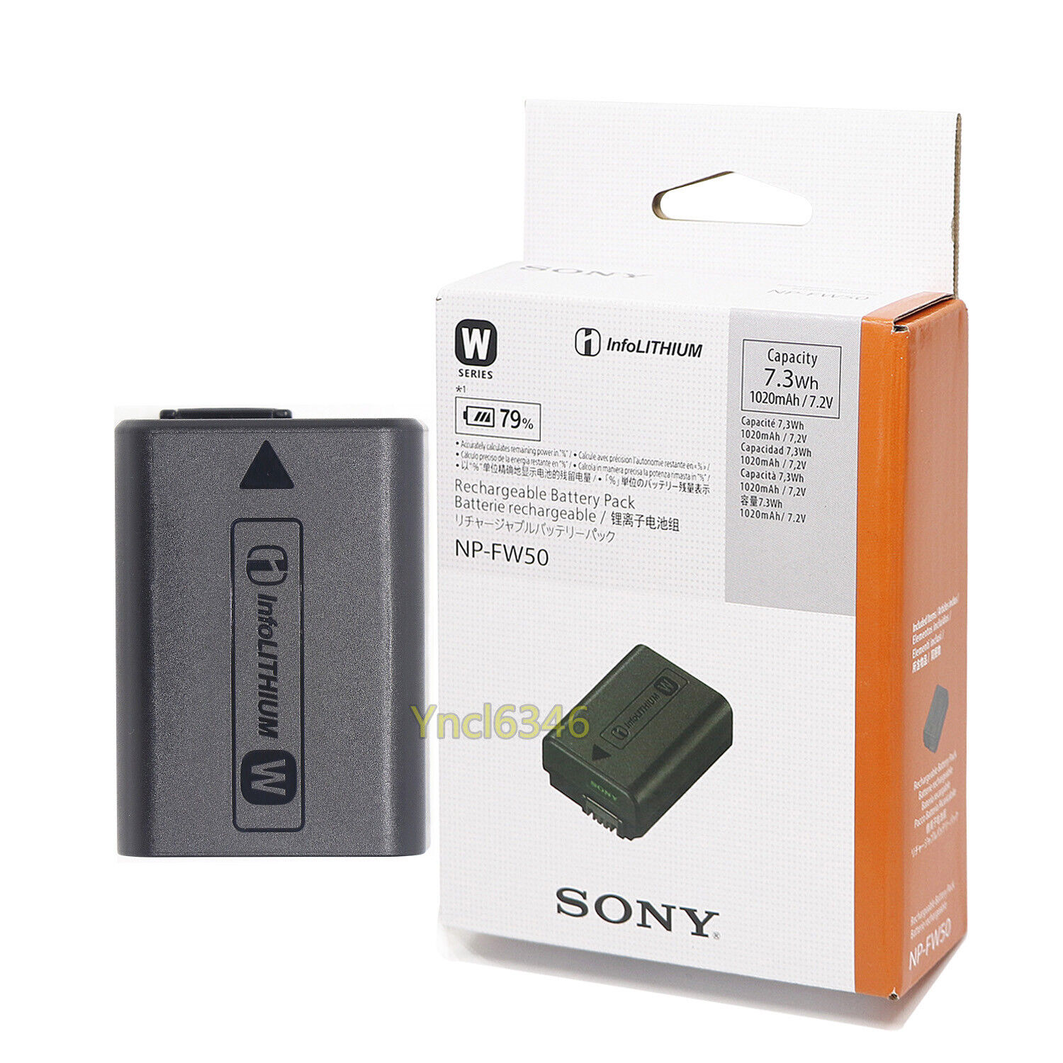 Original Sony NP-FW50 Battery For DSC-RX10 NEX-7 NEX-5 A6400 A5100 A7S A7R  A55