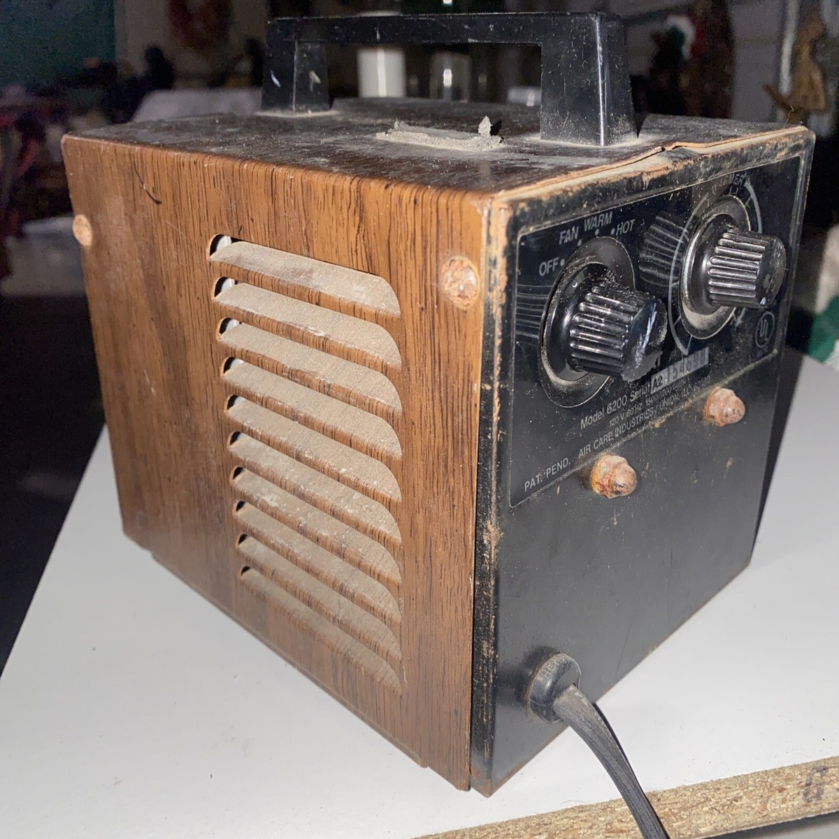 Big Heat 6200 Vintage Space Heater Model 6x5x5 USA 6 ft. cord | eBay