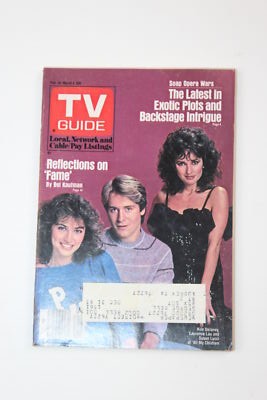 TV Guide magazine Kim Delaney Laurence Lau Susan Lucci Feb 28-Mar 4 1983