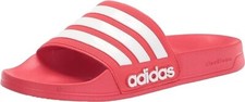 adidas Unisex-Adult Adilette Shower Slides Sandal red size 18