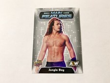 Jungle Boy Silver Main Features 2022 Upper Deck AEW Card # MF-22