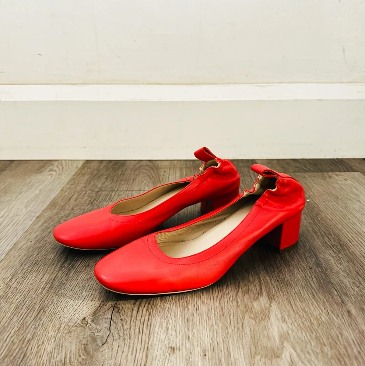 Everlane block cheap heel