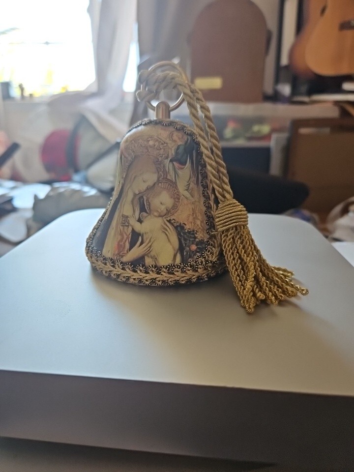 オルゴール REUGE MUSIC Collector's Bell 2014 REUGE Christmas Collector's Bell Music Box 17th Issue 1992 O