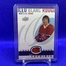 2009 Canadiens Centennial Set Jersey Bleu Blanc Rouge Guy Lapointe #LBBR-GL