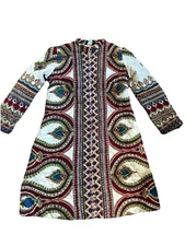 vintage Periphery  Arthur Williams Boho Indie 1960 quilted robe dress Hippie Mod