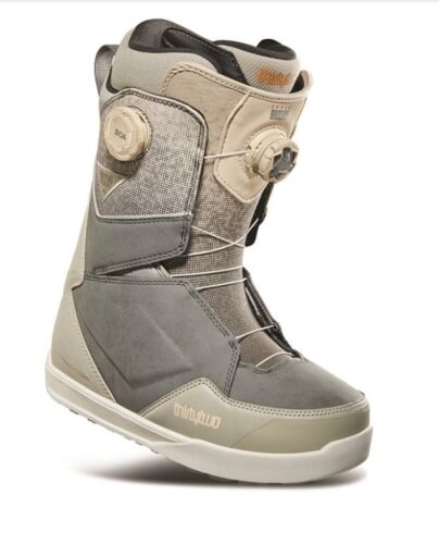 Thirtytwo 32 Lashed Double Boa Bradshaw Snowboard Boots US Men's 13 Grey New - Picture 1 of 2