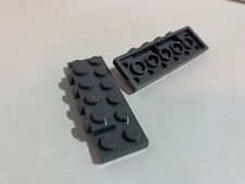 2x Plate Modified 2x6 x2//3 with 4 Studs on Side orange 87609 NEUF Lego