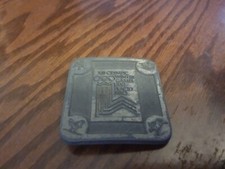 Vintage 1980 XIII Olympic Winter Games Lake Placid Belt Buckle Commemorative Vtg