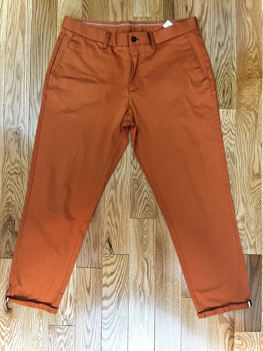 Zara orange clearance trousers