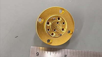 Eravant, Waveguide Bulkhead Adapter, Model SWW-0305-SB, J Band, 0.5'' Thick