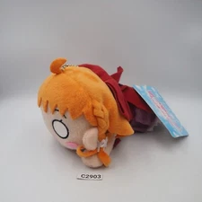 Love Live! C2903 Nesoberi Chika Takami Keychain SEGA 2016 Plush 7" Toy TAG Japan