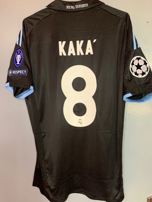 Real Madrid Kaka 8番 シャツ 黒 adidas Real Madrid 09/10 • Away Shirt • M • Kaká #8 – Real Vintage Football