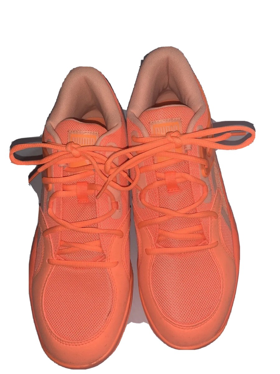 Puma Trc Blaze Court Basketball Mens Orange Sneakers  display picture 3